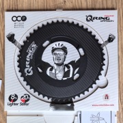 nowa koronka tarcza Rotor QARBON QRing Aero 4x110BCD owalna 50T