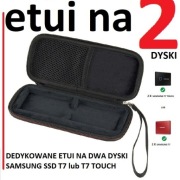 etui do SSD Samsung T7 lub T7 TOUCH na 2 dyski