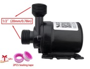 POMPKA DO WODY OBIEGOWA 12V 800L/h +taśma uszczelniająca
