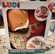 Aktywizująca Poduszka Lisek dla niemowląt i starszych dzieci LUDI 30101 3m+