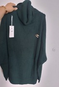 Sweter ciemnozielony 