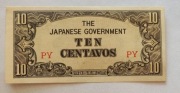 10 Centavos 1942 Filipiny – Okupacja Japońska (Banknot II RP/WWII)