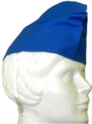 Furażerka męska -bawełniana niebieska z regulacją obwodu 18szt 