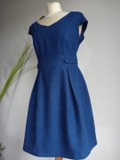 Reporter sukienka z wełną rozmiar 40 