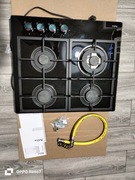 Płyta gazowa Amica PG6511SPR do zabudowy czarne szkło