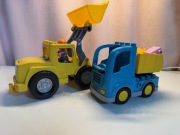 Lego duplo koparka i wywrotka 10520 i 10529