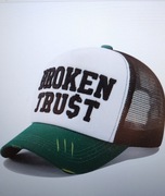 Czapka  kolorowa czapka typu Trucker Lekka