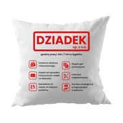 Poduszka na Dzień Dziadka „Dziadek sp. z o.o.” – Prezent Dzień Dziadka