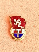 GTO II, mosiądz metalowy, stempel MMD, emalia na gorąco, luksus