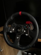 Kierownica Logitech g920 Oryginał + pedały + Zasilacz + pudełko 