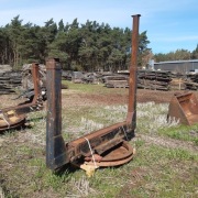 Kłonice z obrotnicami do drewna, dłużycy.