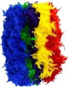 Boa z piór 5 kolorów po 2 metry