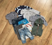 Zestaw ubrań 68/74cm carter's 5 10 15 Baby club