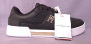 Buty sneakersy damskie TOMMY HILFIGER, czarne, rozmiar 38