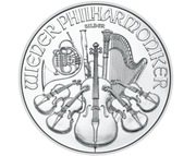 srebrne monety Srebro wiedeńscy filharmonicy , 