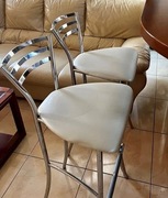 Hokery krzesła barowe 2 szt. 