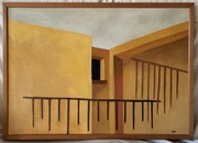 Obraz olejny „Plener we Włoszech” 67 x 47