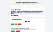 Symulator matury ustnej z polskiego 2026 ocena CKE+wszystkie pytania jawne 