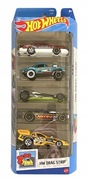 Auta Hot Wheels 5-pak zestaw HW DRAG STRIP