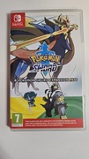 Nintendo Switch Pokemon Sword + Expansion Pass (kartridż), nieużyte kody 