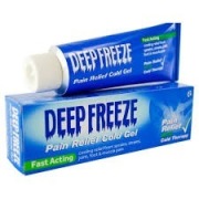 DEEP FREEZE 100g maść chłodząca przynosi szybką ulgę na ból