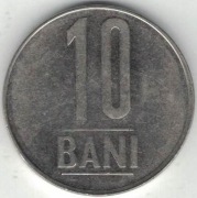 Rumunia 10 bani 2010 - 20,4 mm - nr 1