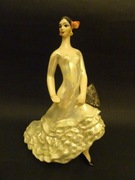 Flamenco, figurka tancerki, sygnowana Korosteń, Ukraina, porcelana