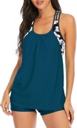 Tankini strój kąpielowy dwuczęściowy nowy rozmiar XXXL 46 