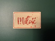 Magnes ceramiczny Miłość walentynki 2026