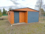Garaż blaszany drewnopodobny 3x6 6x5 6x6 7x6 9x6