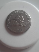 1 cent 1857 USA RZADKI DESTRUKT