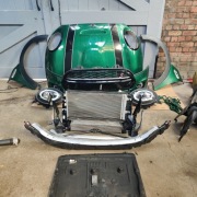 MINI COOPER S JCW MASKA ZDERZAK LAMPY PAS BLOTNIKI