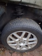 Alufelgi 16 5x100 z oponami wielosezon 205/55 Firestone 4 letnie stan bdb