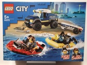 LEGO City 60272 Transport Łodzi policji specjalnej Nowy unikat!