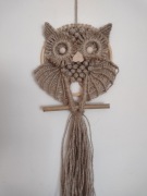 Sowa.Makrama.Rękodzieło.
