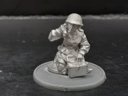 Bolt Action Soviet Army Officer Metal Radio operator