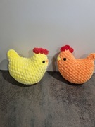 Kurki,kurczątka na szydełku 