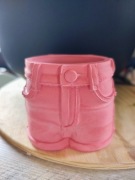 Pojemnik gipsowy na pędzle długopisy kredki 