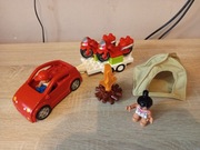 Wyprawa na motory LEGO Duplo namiot motor