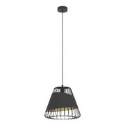 Lampa wisząca Eglo Austell E27 czarna 60W