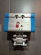 Zawór kulowy 1/0"z napędem pneumatycznym