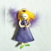 Aniołek z filcu 