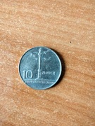 10 złotych, 1966 rok, VII wieków Warszawy - Kolumna Zygmunta.