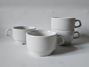 Filiżanki Bar Mleczny Lubiana PRL