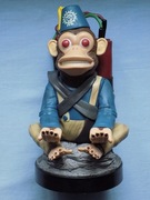 STOJAK FIGURKA NA PADY,TELEFON - MAŁPA (MONKEY BOMB) -20 CM.- CABLE GUYS