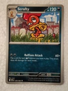 Scrafty 058/086 Karta POKEMON TCG Scarlet & violet White flare