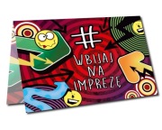 Zaproszenia urodzinowe dziecięce KOPERTA GRATIS