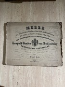 Bernard Hahn - Msza na intronizację bpa Sedlnitzky'ego (Breslau). 1836