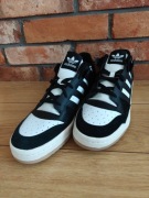 adidas Forum Low CL ID6857 – czarne skórzane sneakersy oryginalne