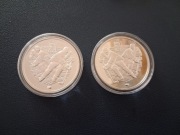 2 monety Hokej (różne areny) 1 oz Ag 0.925